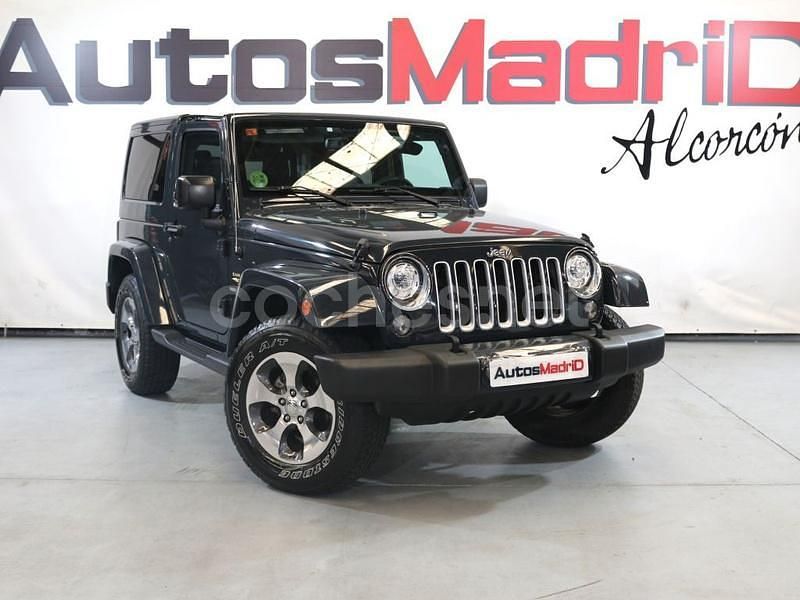 Gris / plata Usado 2017 Jeep Wrangler Sahara SUV | 44.490 € (Super precio) - Imagen 1/4