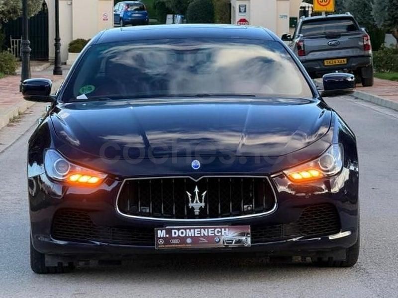 Usado Maserati Ghibli 410 CV (301 kW) 2014 Azul Berlina