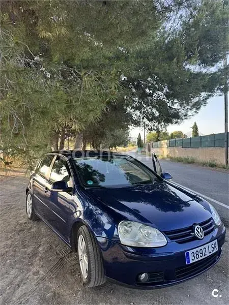 Usado VW Golf VI 140 CV (102 kW) 2008 Azul Utilitario