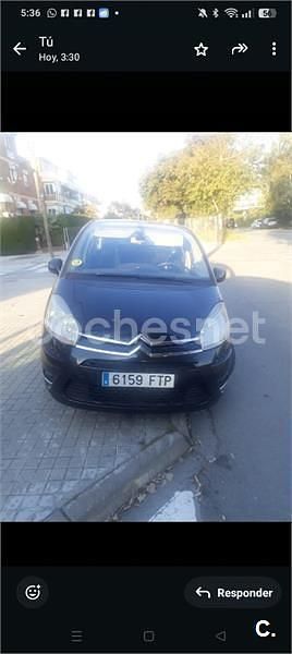 Usado Citroën C4 Picasso 110 CV (80 kW) 2007 Negro Monovolumen