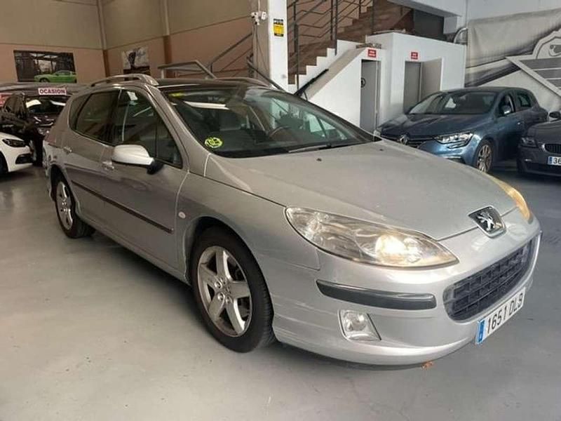Usado Peugeot 407 163 CV (119 kW) 2005 Plateado Familiar