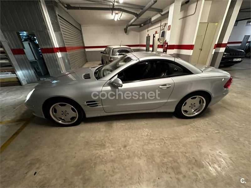 Azul Usado 2003 Mercedes SL500 Descapotable | 11.500 € - Imagen 1/4