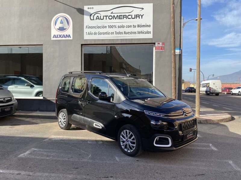 Negro Usado 2019 Citroën Berlingo Feel Monovolumen | 17.900 € (Caro) - Imagen 1/4