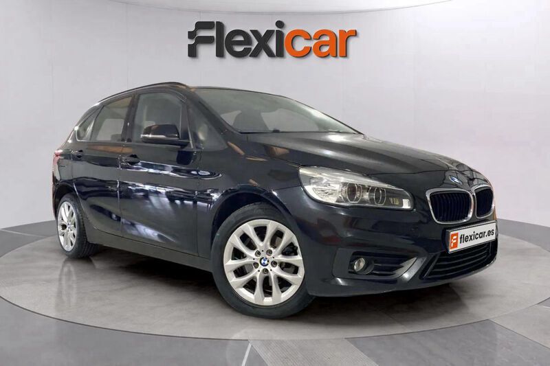 Negro Usado 2015 BMW 218 Familiar | 14.090 € (Precio justo) - Imagen 1/4