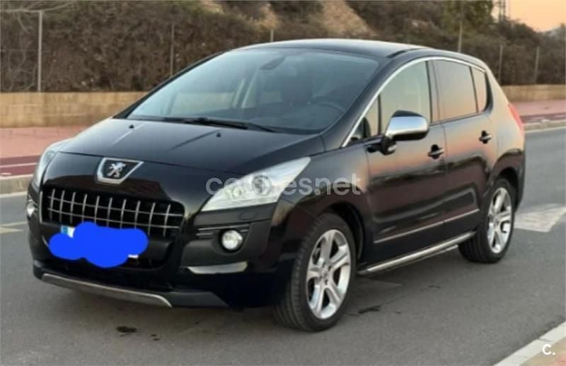 Usado Peugeot 3008 Sport 156 CV (114 kW) 2009 Negro Berlina