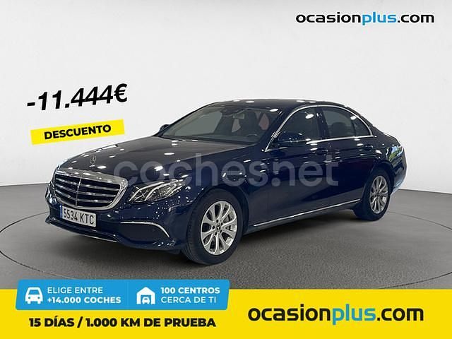 Azul Usado 2019 Mercedes E350 Berlina | 34.700 € (Buen precio) - Imagen 1/4