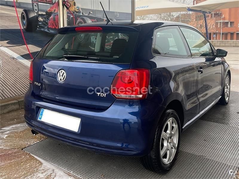 Usado VW Polo Sport 90 CV (66 kW) 2012 Azul Utilitario