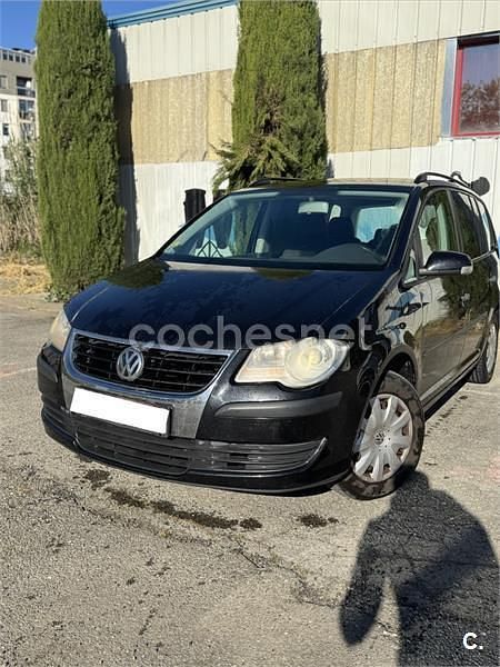 Usado VW Touran Edition 105 CV (77 kW) 2007 Negro Monovolumen