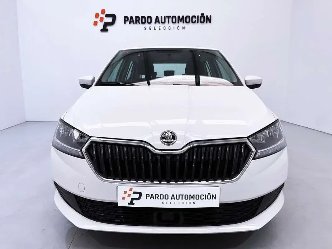 Usado Skoda Fabia 75 CV (55 kW) 2019 Blanco Utilitario