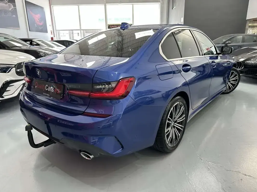 Usado BMW 320 190 CV (139 kW) 2021 Azul Berlina