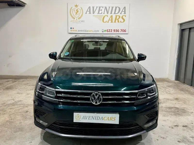 Usado VW Tiguan Allspace Advance 150 CV (110 kW) 2019 Verde SUV