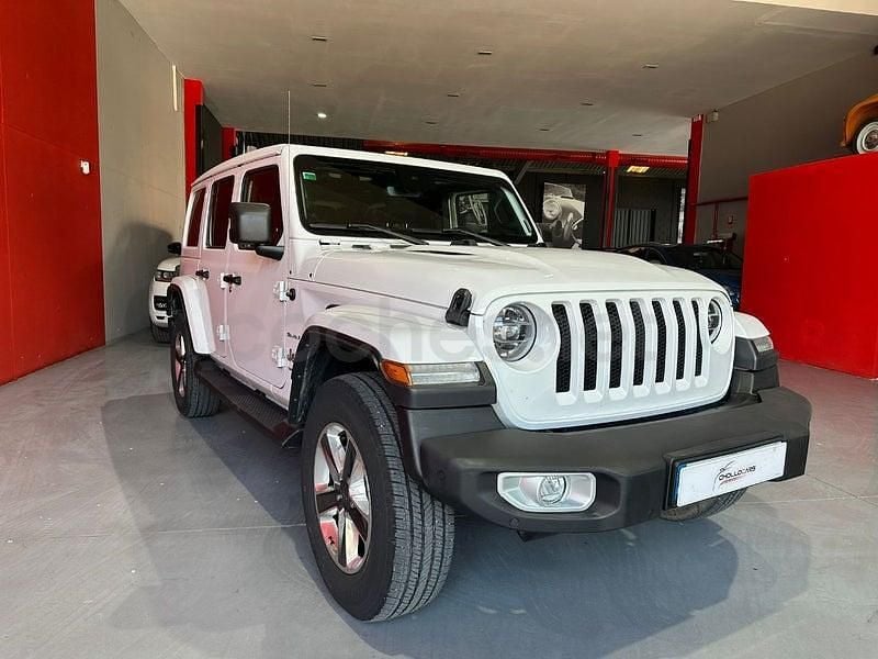 Usado Jeep Wrangler Sahara 270 CV (198 kW) 2021 Blanco SUV