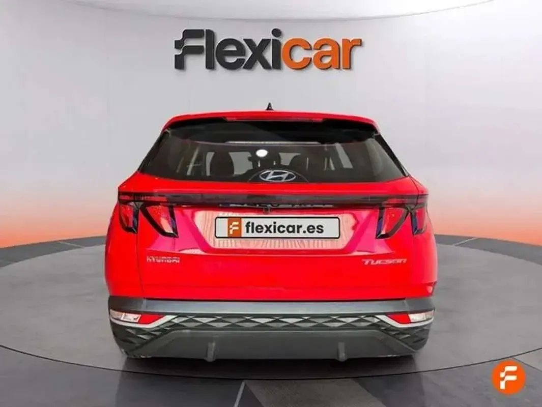 Begagnad Hyundai Tucson 150 HK (110 kW) 2023 Röd SUV