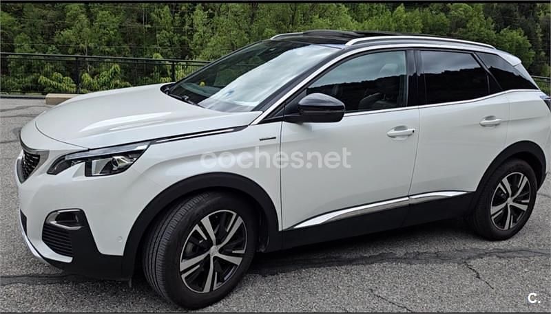 Blanco Usado 2018 Peugeot 3008 GT-line SUV | 14.300 € (Precio justo) - Imagen 1/4