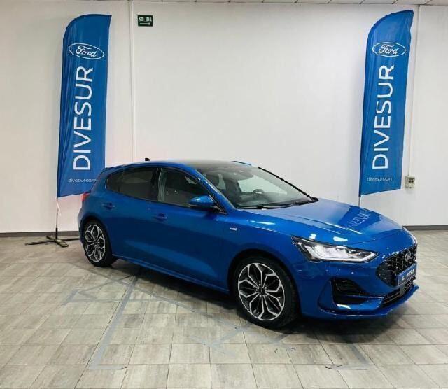 Azul Usado 2022 Ford Focus ST-Line X | 25.500 € (Caro) - Imagen 1/4