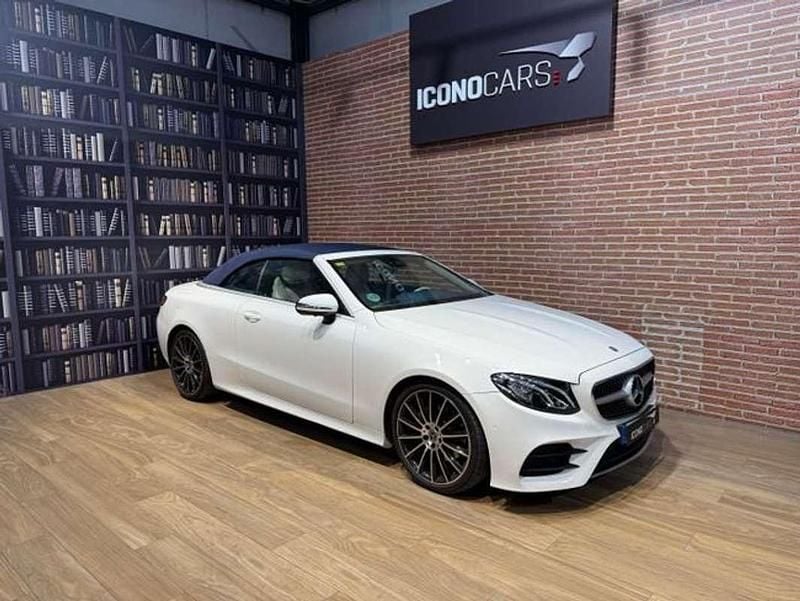 Usado Mercedes E220 194 CV (142 kW) 2018 Blanco Descapotable