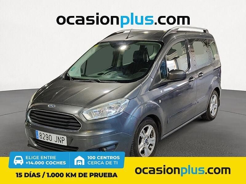 Gris Usado 2016 Ford Tourneo Courier Trend Monovolumen | 13.500 € (Precio justo) - Imagen 1/4