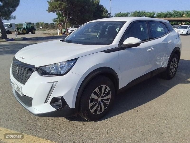 Blanco Usado 2021 Peugeot 2008 SUV | 15.000 € (Caro) - Imagen 1/3