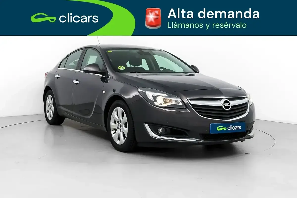 Usado Opel Insignia Business 140 CV (102 kW) 2015 Gris Berlina