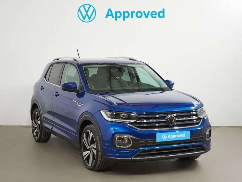 Azul Usado 2022 VW T-Cross Sportline SUV | 21.990 € (Precio justo) - Imagen 1/4