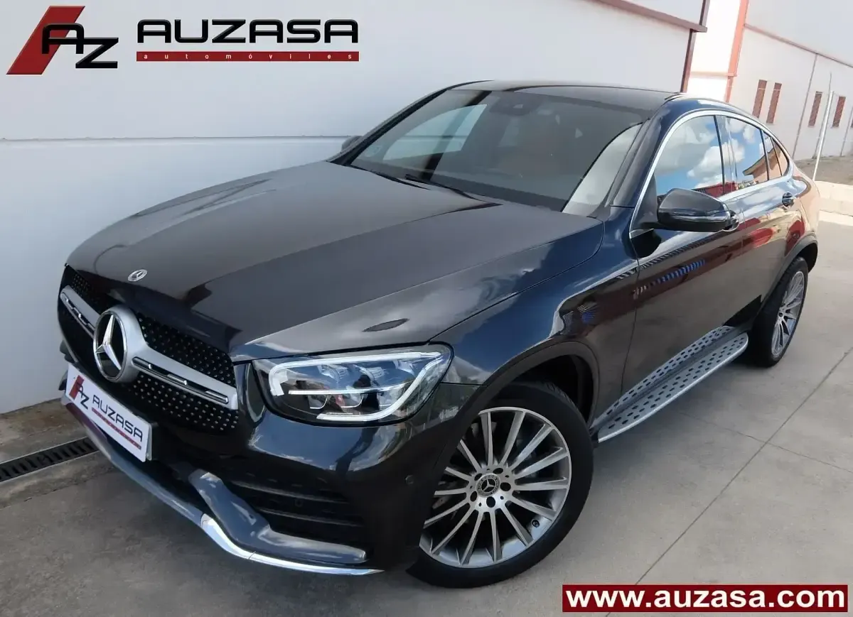 Usado Mercedes GLC220 194 CV (142 kW) 2023 Gris Coupe