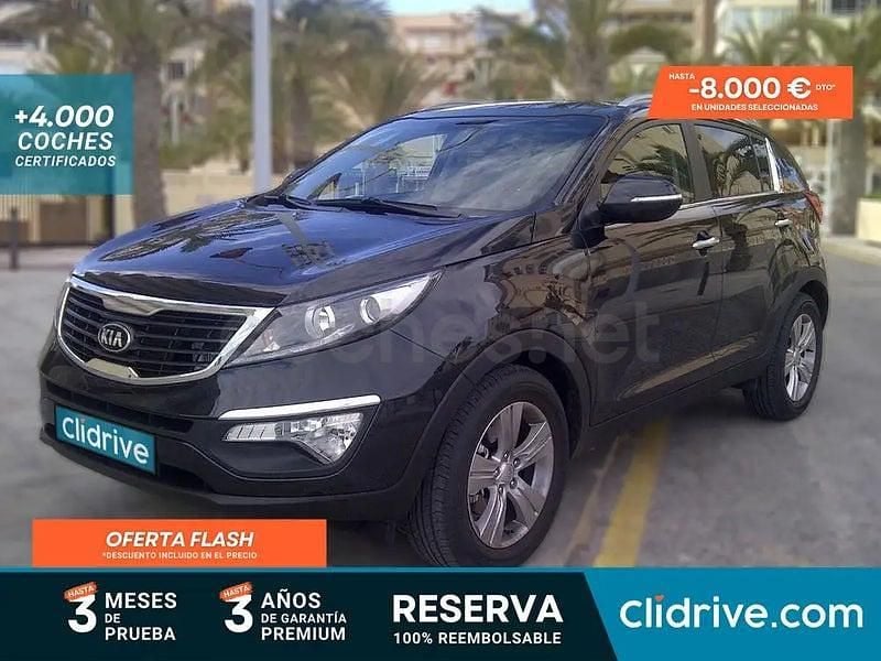 Usado Kia Sportage Plus 115 CV (84 kW) 2013 Negro SUV