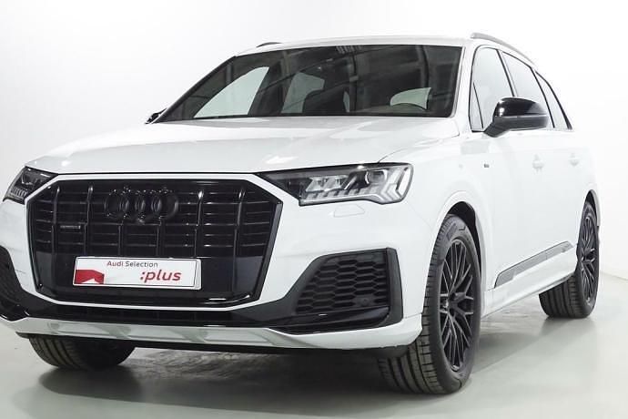 Blanco Usado 2020 Audi Q7 S-Line SUV | 70.300 € - Imagen 1/4