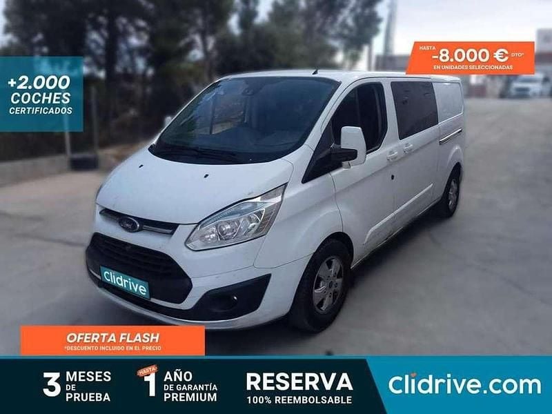 Blanco Usado 2016 Ford Tourneo Custom Titanium Van | 11.590 € (Precio justo) - Imagen 1/3