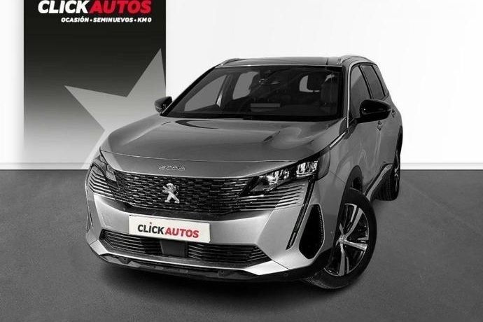 Gris Usado 2023 Peugeot 5008 Allure Monovolumen | 21.350 € (Precio justo) - Imagen 1/4