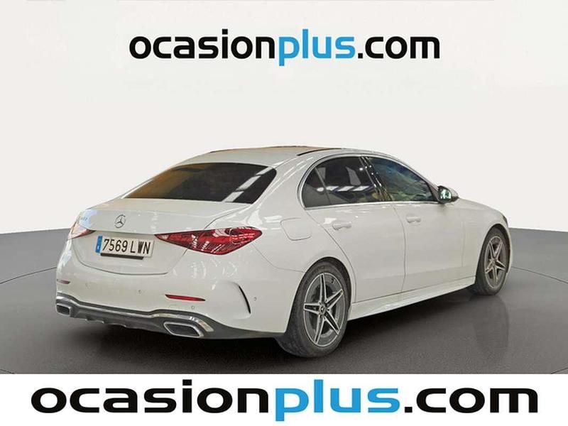 Usado Mercedes C220 200 CV (147 kW) 2022 Blanco Berlina
