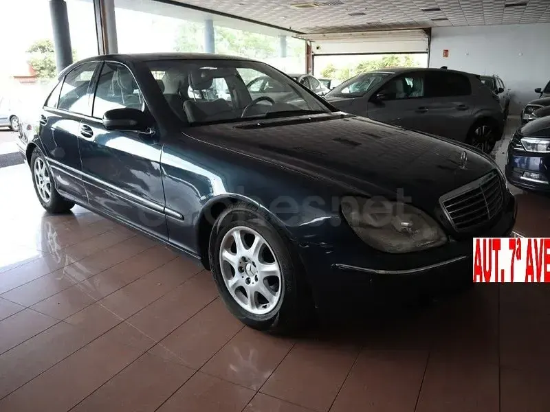 Usado Mercedes S400 250 CV (183 kW) 2001 Azul Berlina