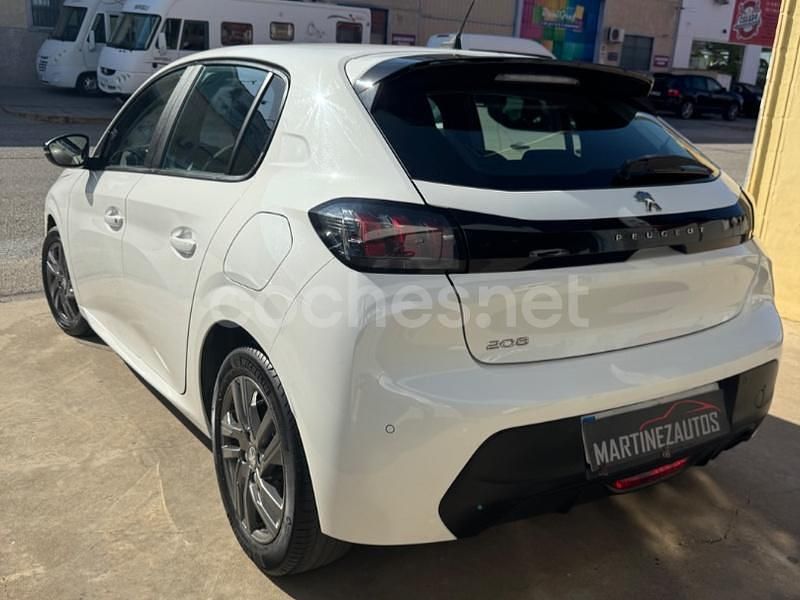 Usado Peugeot 208 Active 100 CV (73 kW) 2022 Blanco Utilitario