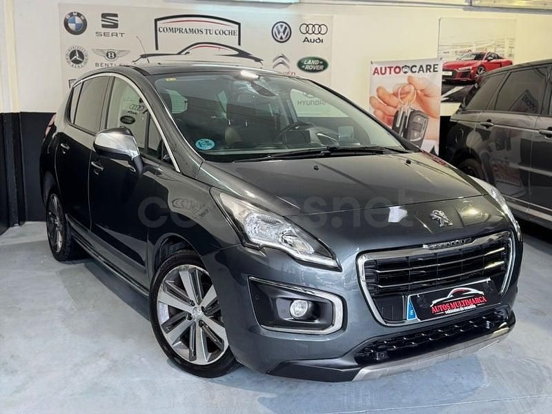 Usado Peugeot 3008 Allure 130 CV (95 kW) 2016 Gris / plata SUV