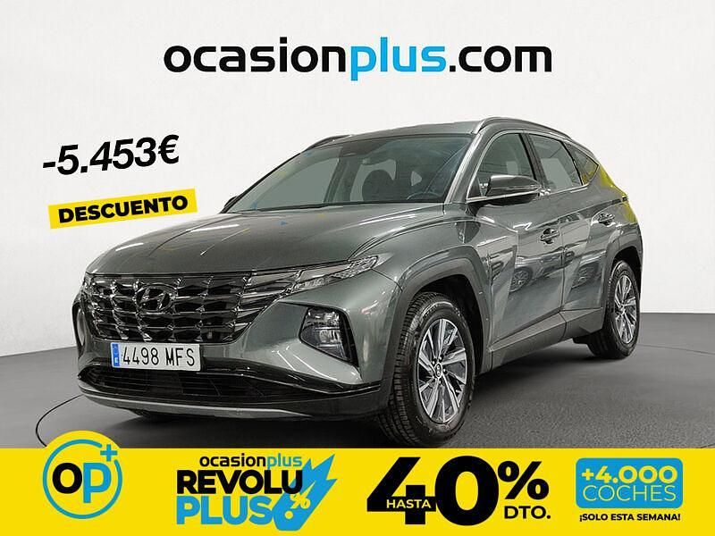 Usado Hyundai Tucson 115 CV (84 kW) 2023 Gris / plata SUV