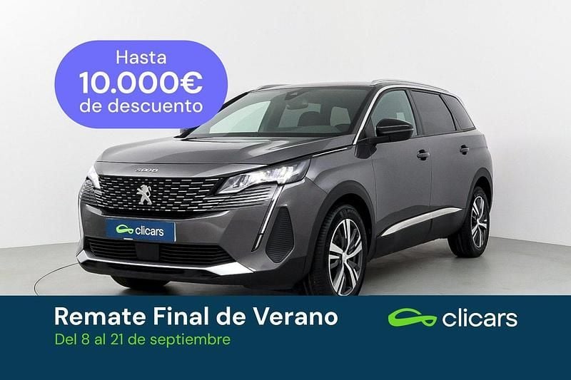 Gris / plata Usado 2024 Peugeot 5008 Allure Monovolumen | 24.290 € (Precio justo) - Imagen 1/4