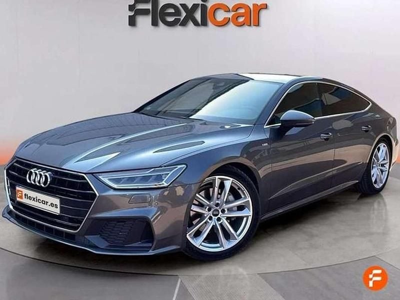 Usado Audi A7 Premium 245 CV (180 kW) 2019 Gris Berlina
