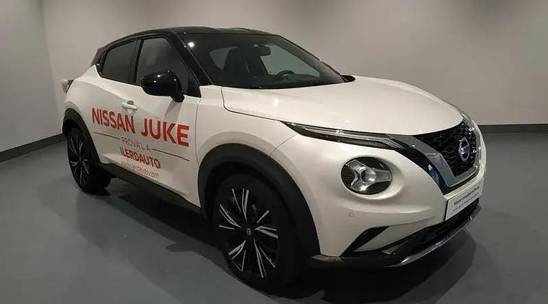 Usado Nissan Juke 114 CV (83 kW) 2021 Lunar white (metalizado) techo SUV
