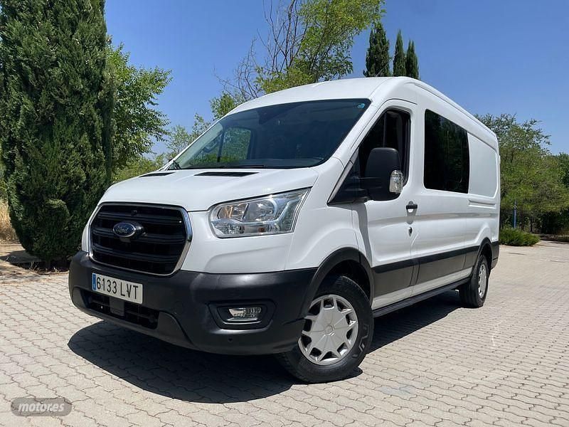 Blanco Usado 2022 Ford Transit Trend Van | 27.990 € (Caro) - Imagen 1/4