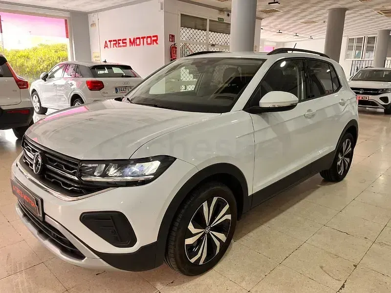 Usado VW T-Cross Life 95 CV (69 kW) 2025 Blanco SUV