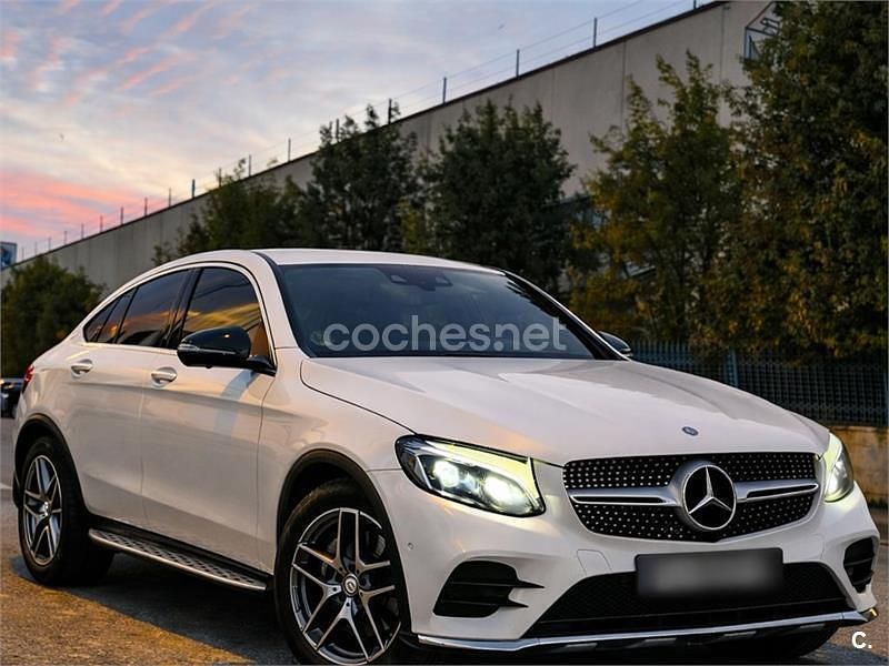 Blanco Usado 2017 Mercedes GLC220 Coupe | 37.900 € (Un poco caro) - Imagen 1/4