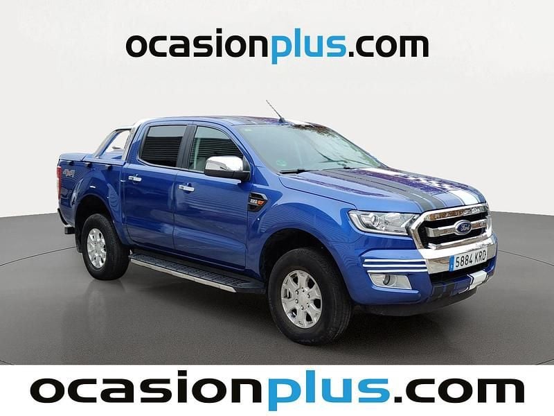 Usado Ford Ranger XLT 160 CV (117 kW) 2018 Azul Recogida