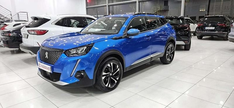 Azul Usado 2020 Peugeot 2008 Allure SUV | 18.900 € (Caro) - Imagen 1/4