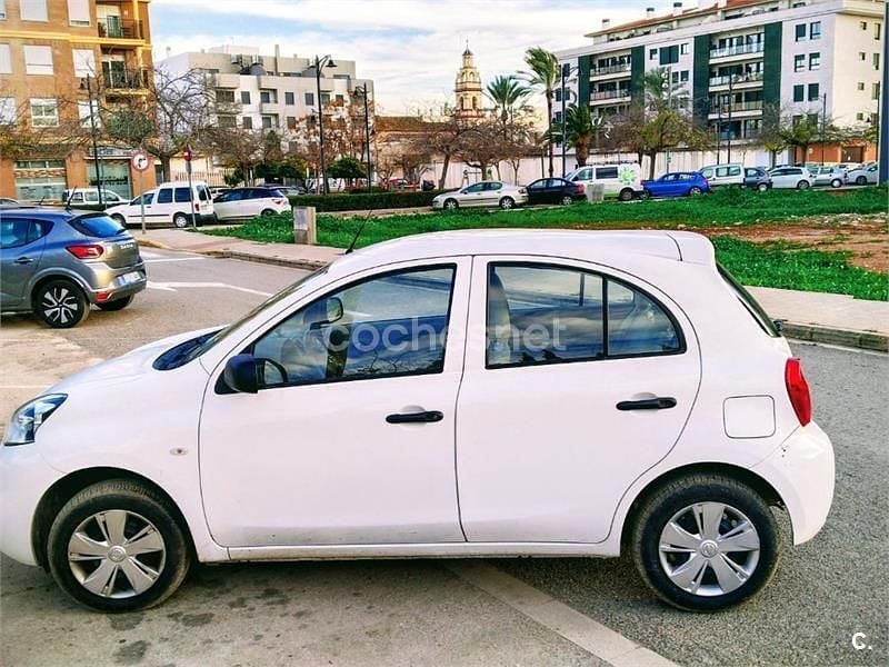 Usado Nissan Micra Acenta 80 CV (58 kW) 2016 Blanco Utilitario