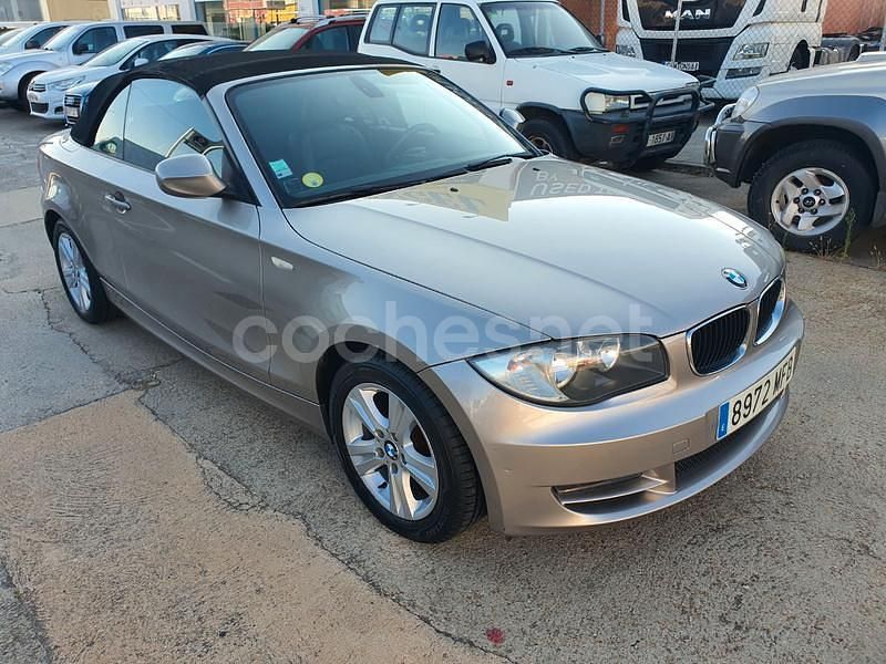 Usado BMW 118 Cabriolet 143 CV (105 kW) 2009 Gris / plata Descapotable