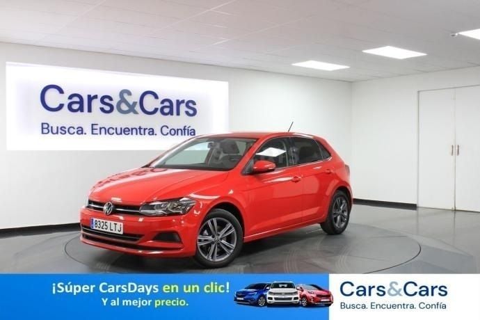 Usado VW Polo United 110 CV (80 kW) 2021 Rojo Berlina