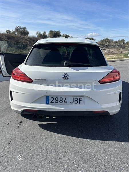 Usado VW Scirocco R-line 125 CV (91 kW) 2014 Blanco Coupe
