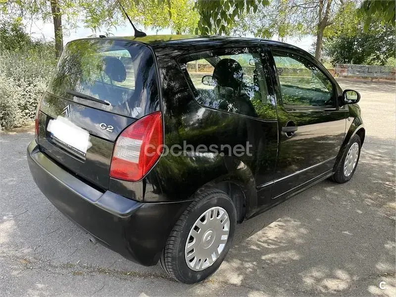 Usado Citroën C2 Furio 75 CV (55 kW) 2007 Negro Utilitario