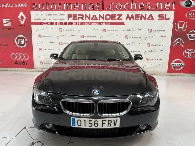 Usado BMW 630 258 CV (189 kW) 2007 Negro Coupe