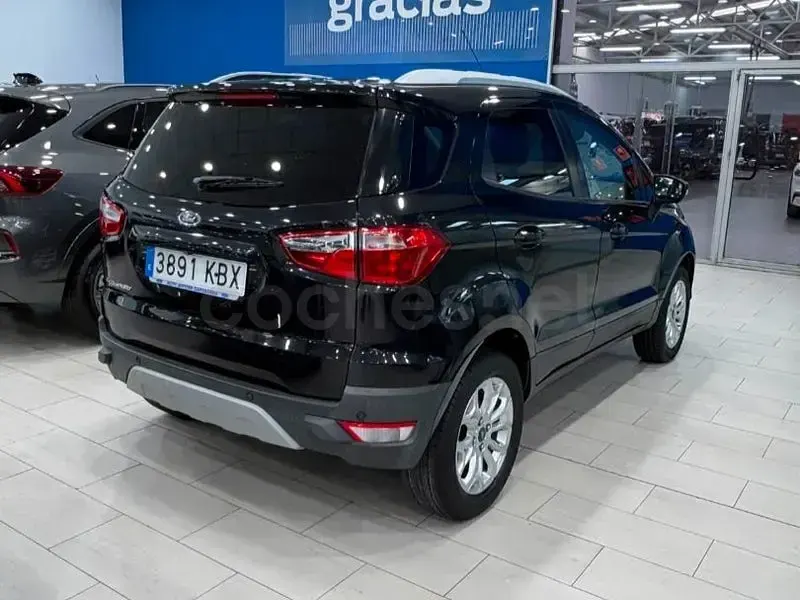 Usado Ford Ecosport Titanium 112 CV (82 kW) 2017 Negro SUV
