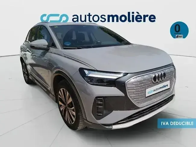 Usado Audi Q4 e-tron Advanced Plus 125 kW (170 CV) 2022 Gris SUV